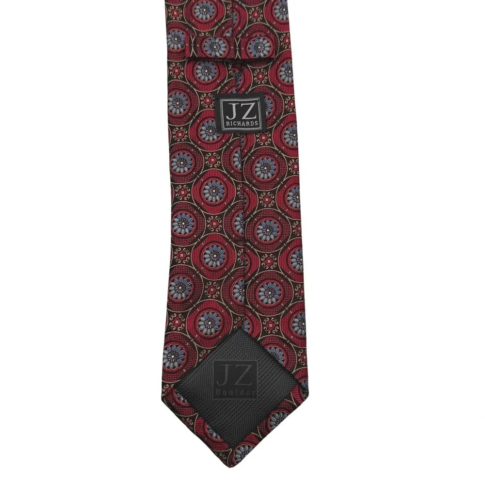 Lot of 6 Men's Silk Dress Ties JZ Richards‎ Brooks Brothers Saks Paisley Striped